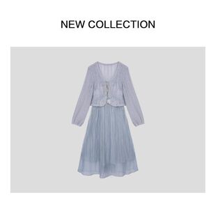 L5F26200时尚 连衣裙 休闲百搭显瘦长款