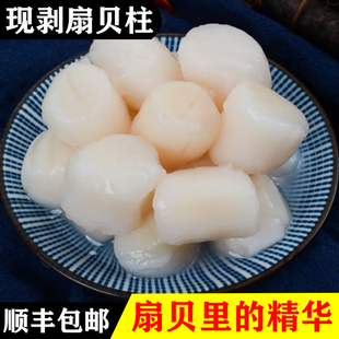 扇贝柱原浆活剥新鲜冷冻元贝冰鲜贝类海鲜水产江瑶带子贝柱鲜瑶柱