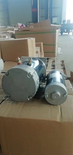 电动液压遥控升降动力单元油泵双向强制升降12v24v48v60v72v220u.