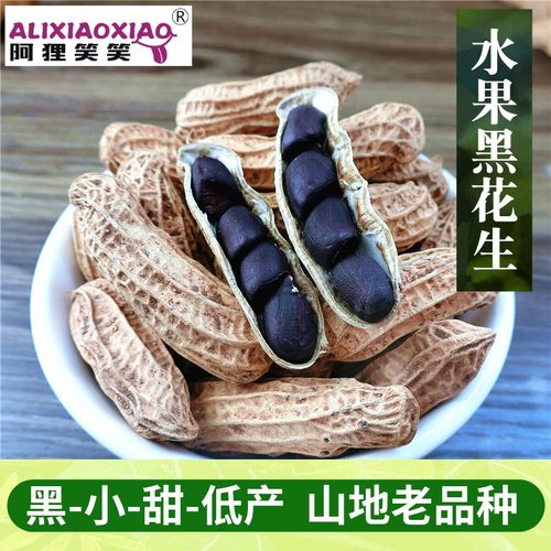 云南水果黑花生可做种子零售批发