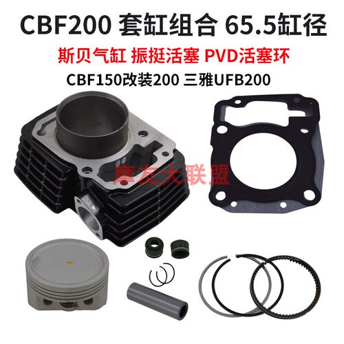 新大洲SDH150-A-B-C战鹰威领WH150幻影CBF改装200套缸65.5mm缸头 - 封面