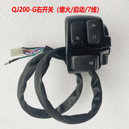 钱江哈雷新款凯威荣光202 QJ200-2G长江CJ400 700左右开关组合