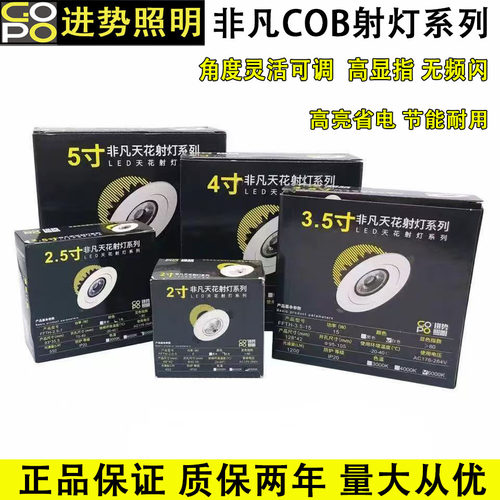 GOPO进势照明LED射灯天花灯