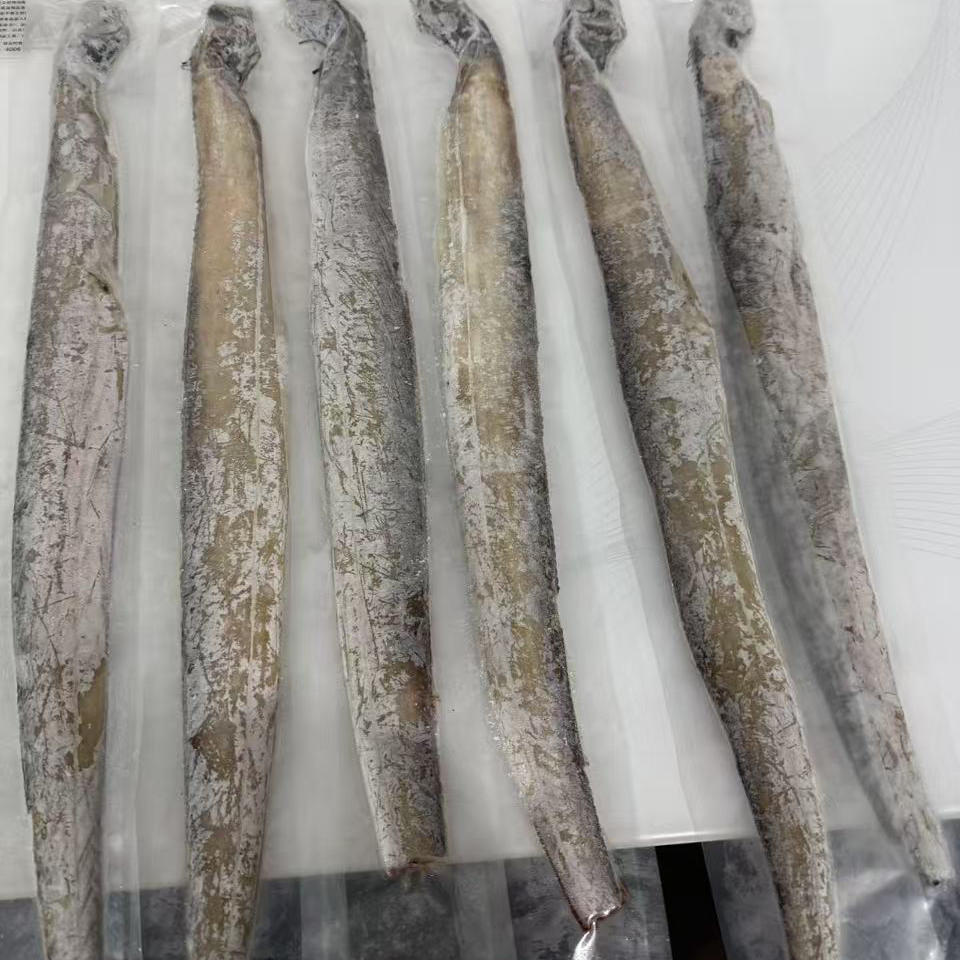 海哥推荐3斤装舟山咸风带鱼油带，去头去尾去脏整条发，4-6两一条