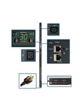 PDUMVR30HVNETLX【5/5.8KW SINGLE-PHASE SWITCHED PD】