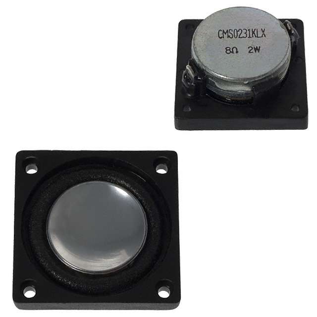 CMS0231KLX【SPEAKER 8OHM 2W TOP PORT 82DB】