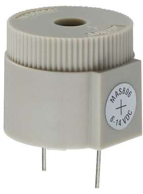 MAS806Q【BUZZER PIEZO 12V 26MM TH】