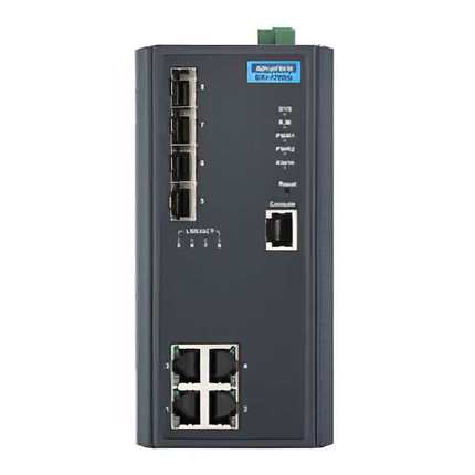 EKI-7708G-4FI-AE【NETWORK SWITCH-MANAGED 8 PORT】
