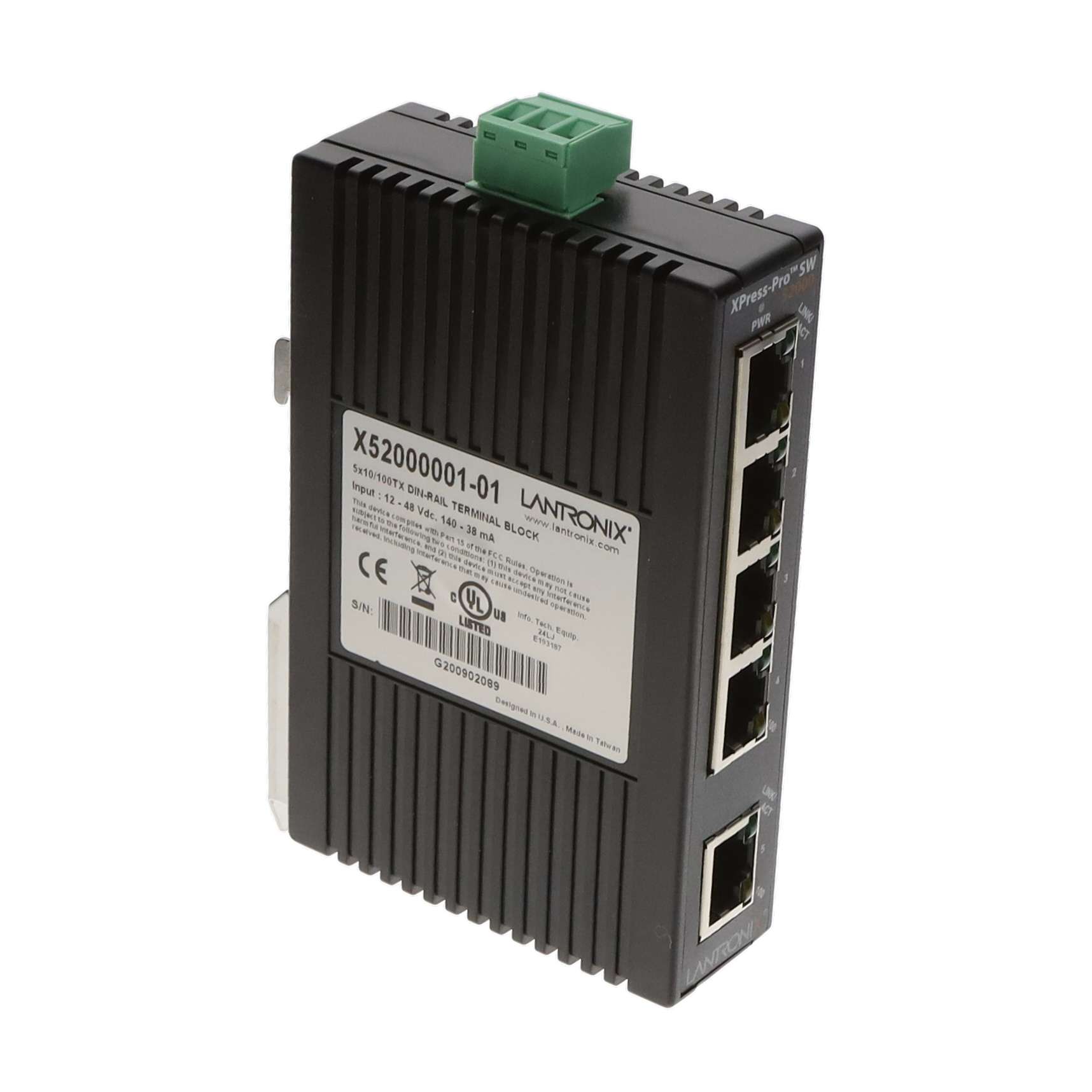 X52000001-01【NETWORK SWITCH UNMANAGED 5 PORT】