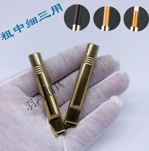 Новый плоский рот толстый средний тройной трипочные сигареты, чистые медные короткие сигареттезитчики, следуя разнообразным фильтрующим элементу, можно очистить и разобрать
