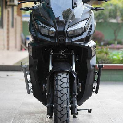 适用于无极SR150S保险杠摩托车LX150T-29A铝合金踏板护杠改装防摔