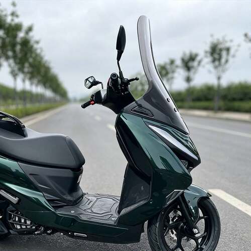 骑仕牛适用于春风150SC-F前挡风玻璃玻璃150scf改装透明挡风板配
