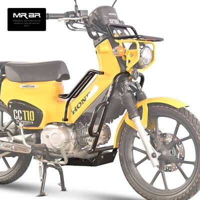 MRBR适配本田幼兽CC110护杠边包中置货架前菜篮灯罩风挡改装配件