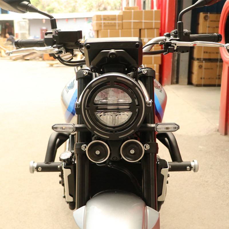 适用本田CB500SF大灯罩大灯装饰罩复古改装SuperFour前大灯保护罩