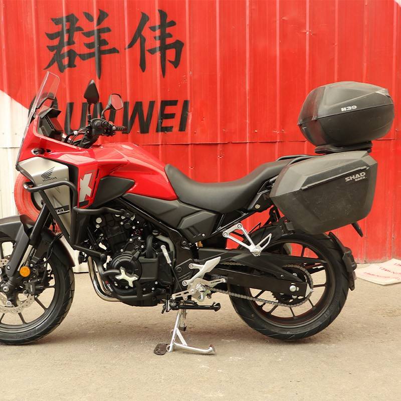 适用本田NX500边箱架夏德边箱架铝合金边箱支架改装驼包架边包架