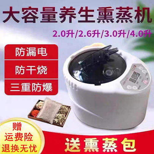 熏蒸机家用蒸汽机泡脚机器汗蒸仪药熏蒸锅全身桑拿房浴箱泡脚木桶
