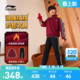 2026马年本命年红色衣服女中大童男童装 新年装 李宁儿童加绒套装