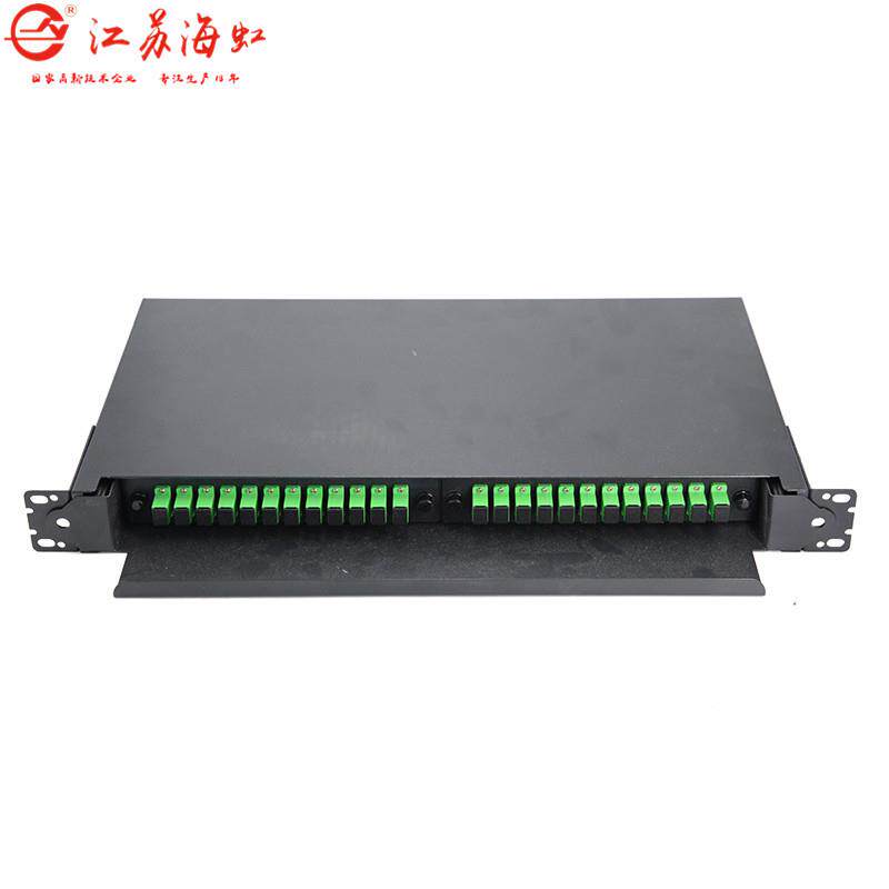 数据机房SC型LC型12芯24芯48芯96芯144芯288芯抽拉式机架光终端盒