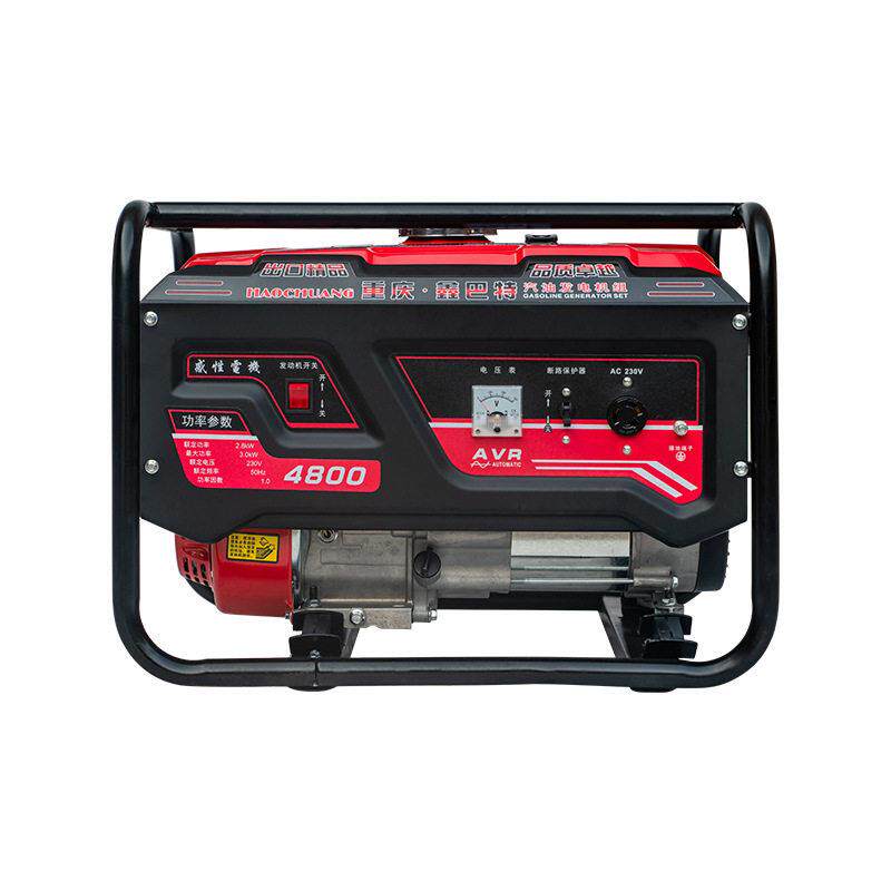 便携式户外汽油移动式220v小型商用8KW3千瓦发电机家用小型5000瓦