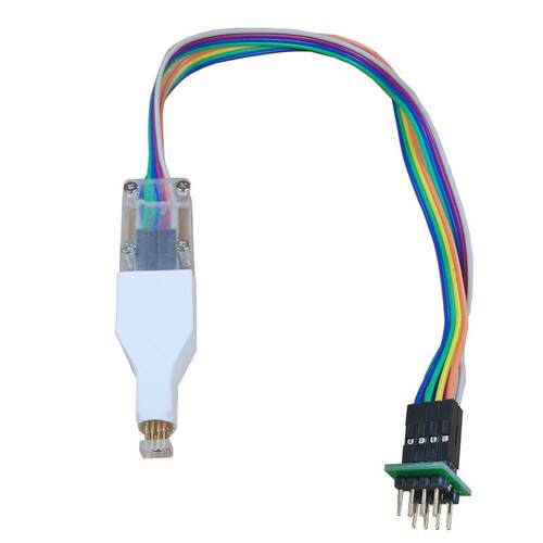 SOP8烧录针bios免拆线下载线烧写读写弹簧针SOIC8探针线烧录