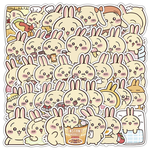 100张不重复乌萨奇大号贴纸防水