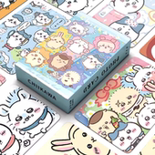 吉伊卡哇卡片水豚镭射小卡大耳小狗动漫周边卡通小八537乌萨奇