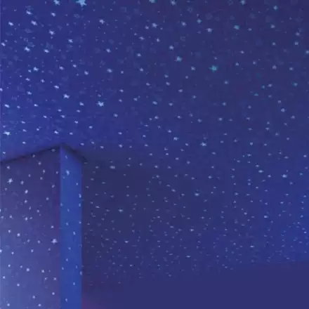 进口日本墙纸山月儿童蓄光壁纸璀璨银河夜光墙纸天花板墙纸