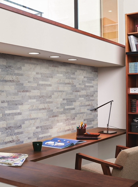 日本进口墙纸新科北欧灰色砖纹墙纸AB版组合壁纸书房背景工业风墙