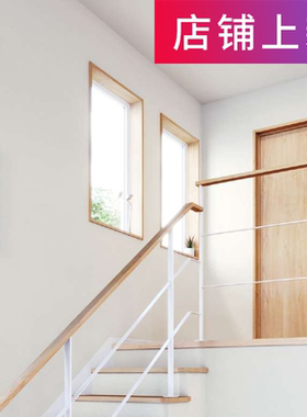 日本进口墙纸山月2024新款米灰色织物墙纸耐磨防水墙纸环保76266