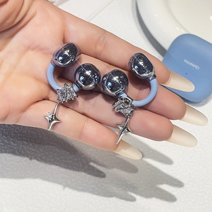 男女同款繁星垂落适用于Freeclip耳机钻扣耳夹耳饰配饰小众原创