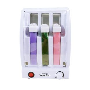 美容院同时加热三座滚蜡快速加热器融蜡机毛毛蜡机roll wax