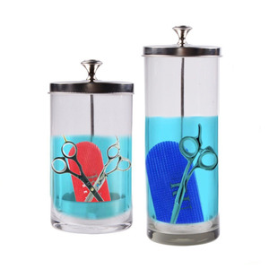 美甲工具美发剪刀酒精消毒杯Barber 理发消毒工具 Disinfection