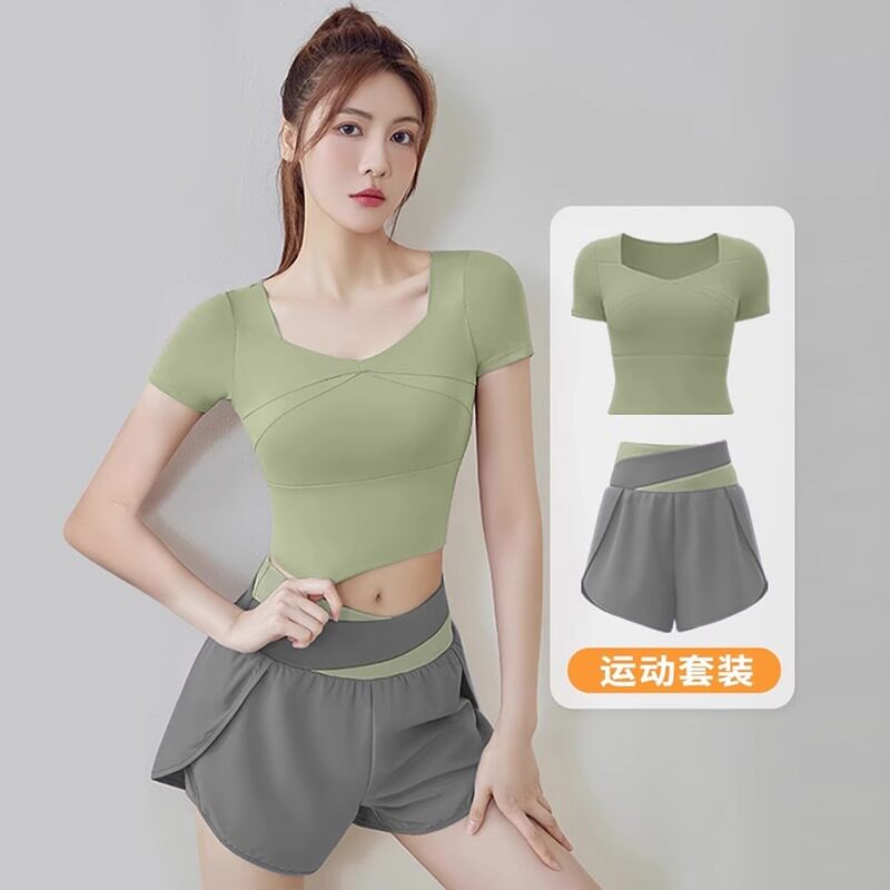 瑜伽服女2026夏季高级感健身套装图片