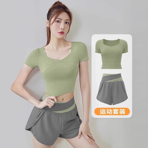 瑜伽服女2026夏季高级感健身套装