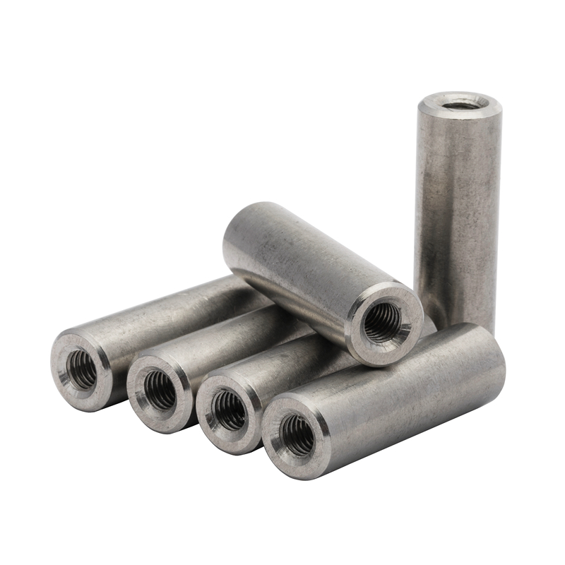 304不锈钢圆柱销GB120内螺纹定位