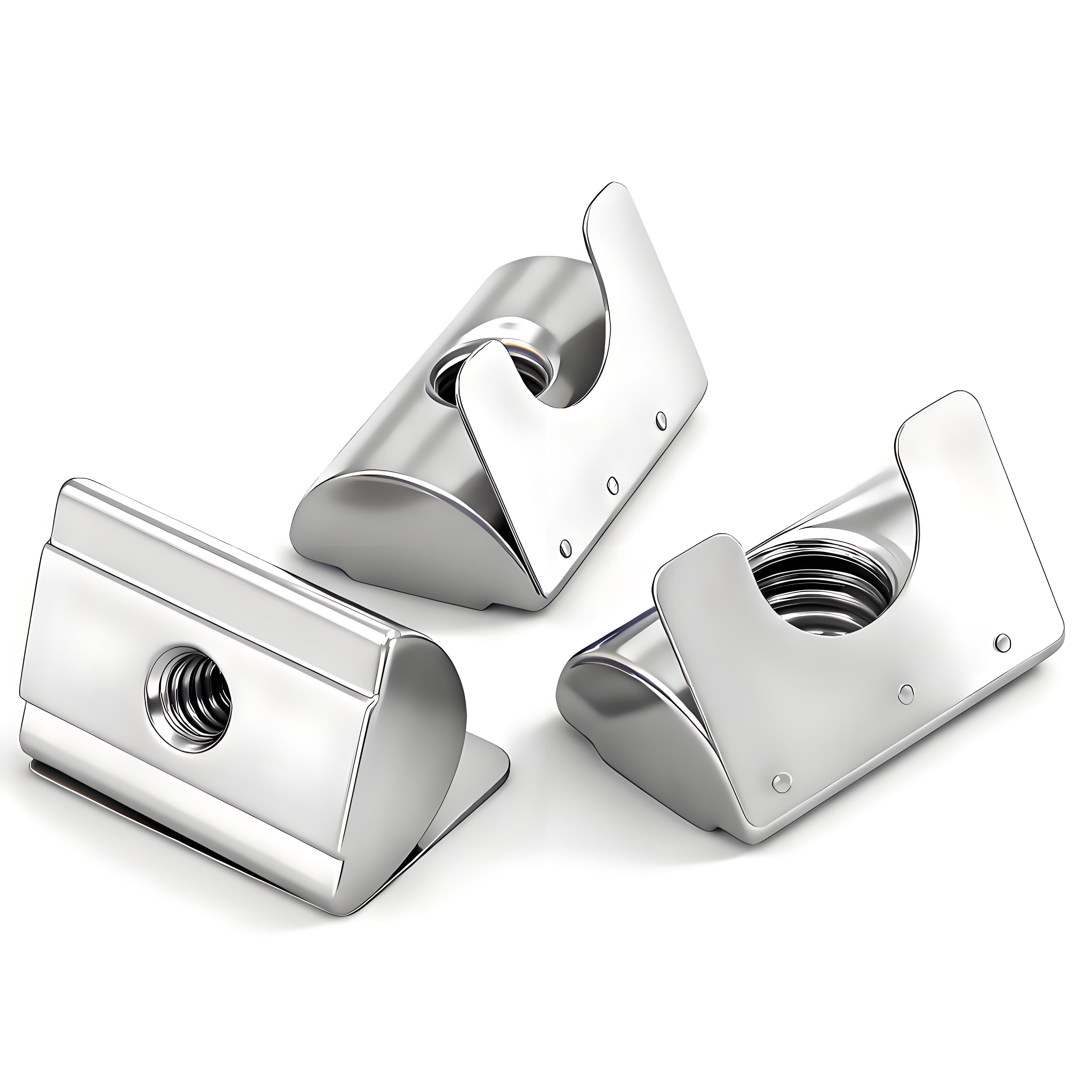 铝型材弹片螺母弹性螺帽定位块