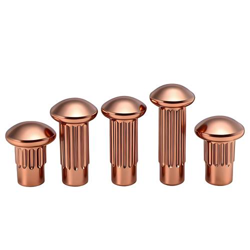 滚花铭牌铆钉扁头圆头商标