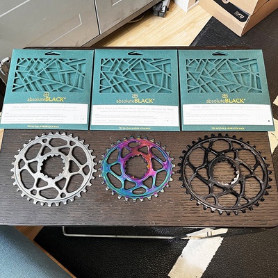 AbsoluteBlack Oval Boost N/W 直装式山地车椭圆齿片用SRAM 3mm