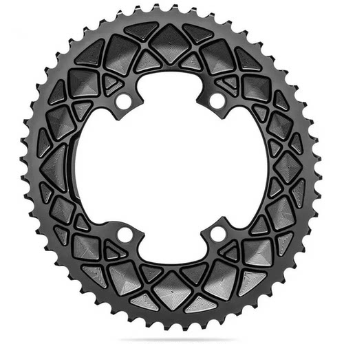 AbsoluteBlack Premium 2XBCD110X4椭圆公路车齿片适用Shimano