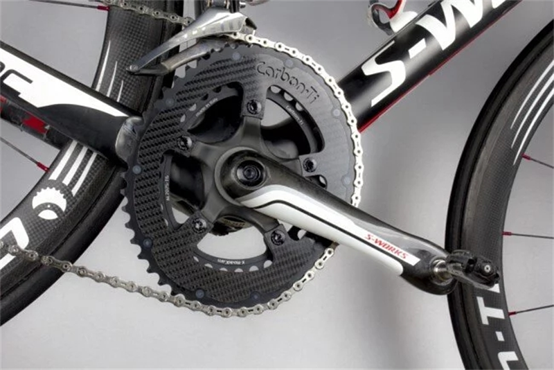 Carbon-Ti X-CarboCam BCD110x5骑行单车 碳纤维公路车椭圆外齿片