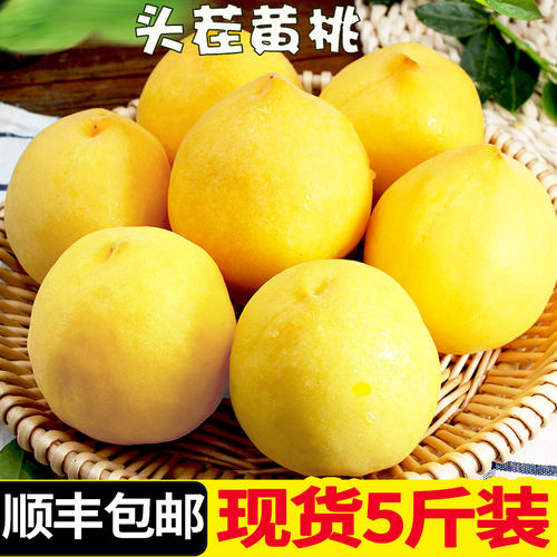 正宗黄金蜜黄桃顺丰包邮甜蜜多汁