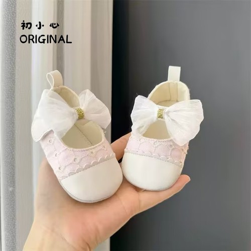 女宝宝软底防滑公主鞋学步鞋子