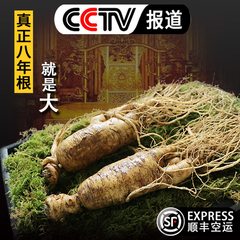 【坏单包赔】鲜参500g装 鲜人参东北长白山人参泡酒人身新鲜人参