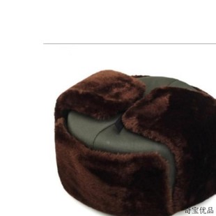 军大衣帽子07栽绒帽04军绒帽子雷锋帽冬季加厚棉帽防寒保暖男冬帽