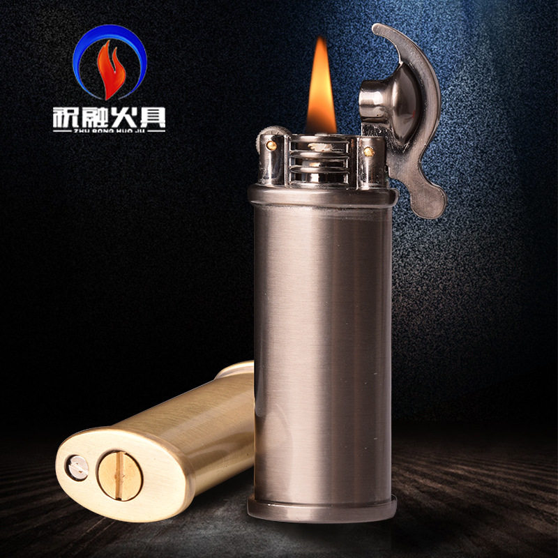 【祝融】海豚HY-700煤油打火机老式个性复古砂轮创意便携复古男士