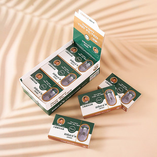 正牌032烟嘴三层过滤便携三重磁石过滤嘴一次性96支装 便携旅行