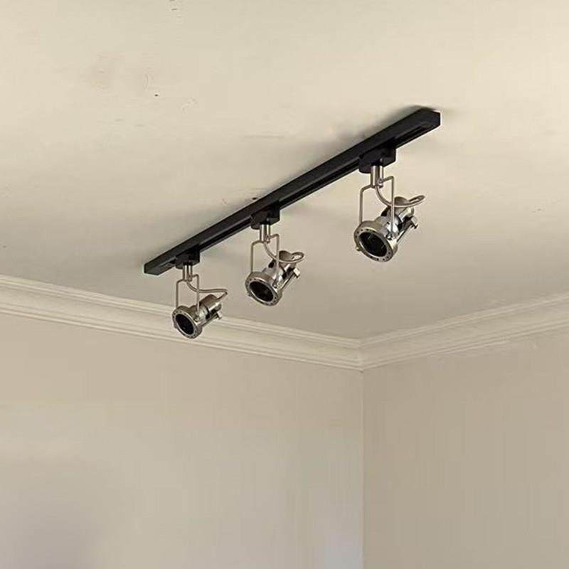 led轨道明装射灯商用服装店客厅电视背景墙包斯豪复古工业风射灯,家装灯饰光源,明装射灯,淘宝优惠券,粉丝福利购,淘宝优惠卷