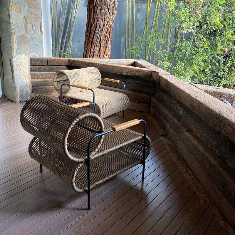 户外藤编沙发靠背桌椅组合室外庭院咖啡厅餐饮店名宿阳台单人藤椅,住宅家具,户外沙发,淘宝优惠券,粉丝福利购,淘宝优惠卷