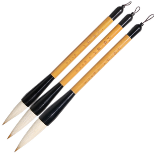 【风雅提斗】对联笔榜书大字大楷书法国画春联专用毛笔狼毫羊豪兼毫斗笔抓笔提斗大中小号初学者入门毛笔套装