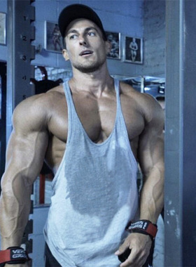 bodybuilding tank men gym workout fitness mouwloos stringer